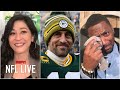 Ryan Clark left in tears when Mina Kimes agrees about Aaron Rodgers | NFL Live