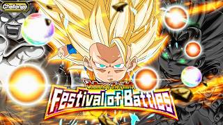 PHY DAIMA SSJ3 MINI GOKU VS. CHALLENGE THE LIMITS! FESTIVAL OF BATTLES! (DBZ: Dokkan Battle)