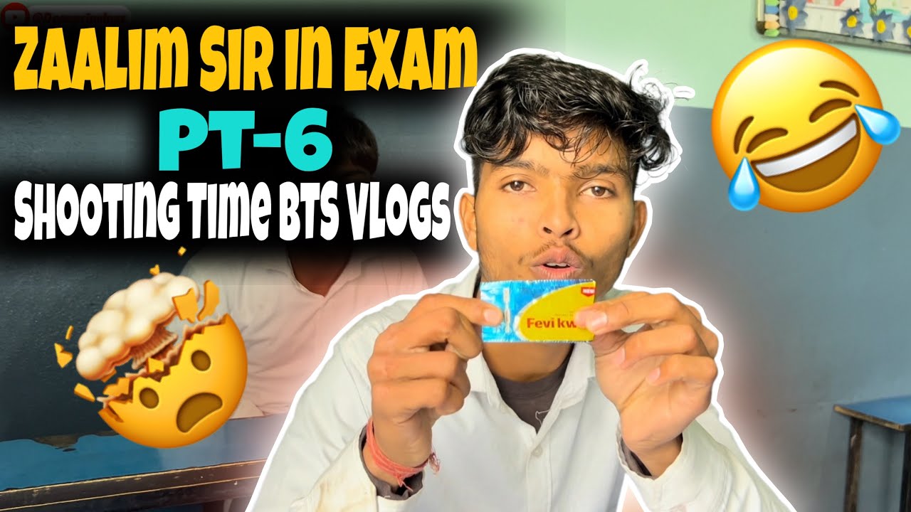 Zaalim Sir In Exam Part-6 Video Behind The Scene 🎬 Vlogs | @Deanprin | @Deanprinvlogs 