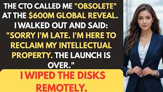 CTO Called Me "Obsolete" At The $600M Reveal—Then I Reclaimed My Patents...