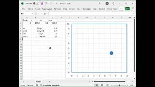 Bouncing Ball Simulation in Excel