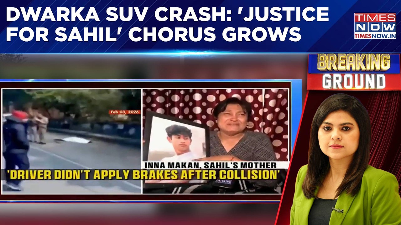 Dwarka SUV Crash: 'Justice For Sahil' Chorus Grows As 23-Year-Old Crushed To Death | Breaking Ground