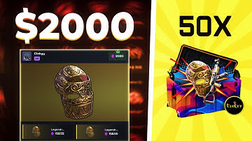 I did a $2000 Case Battle On RUSTCLASH