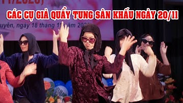 CÁC CỤ TRƯỜNG MẦM NON 19/ 5 NHẨY BỐC LỬA NGÀY 20/11 -  CÔ GIÁO MẦM NON