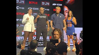 Mike Tyson vs. Jake Paul Press Conference from the Apollo Theater in Harlem, NYC