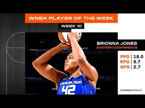 Brionna Jones Named Eastern Player Of The Week | August 30, 2021