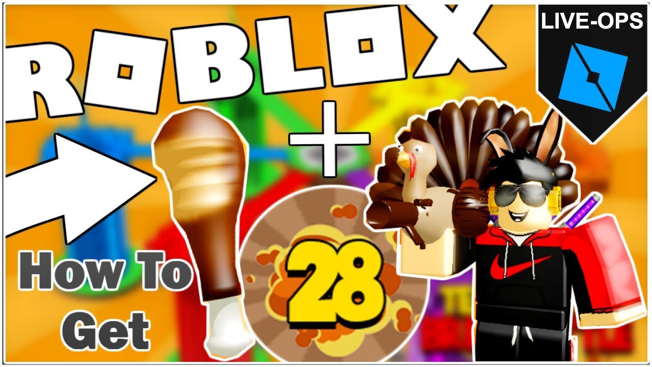 [LIVE-OPS] How to get the TURKEY LAUNCHER + TURKEY SWORD + BADGE in ...