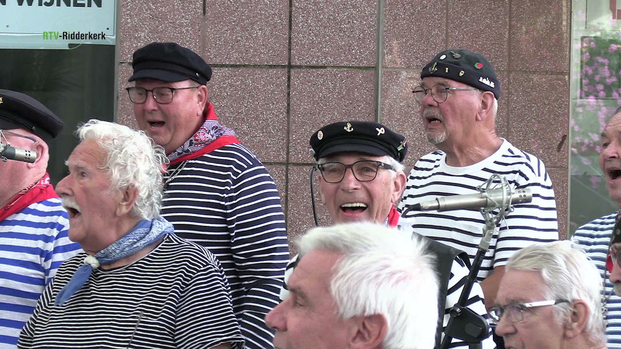 SER Zomeravondconcert: Shantykoor Albatros  2021 bij RTV-Ridderkerk