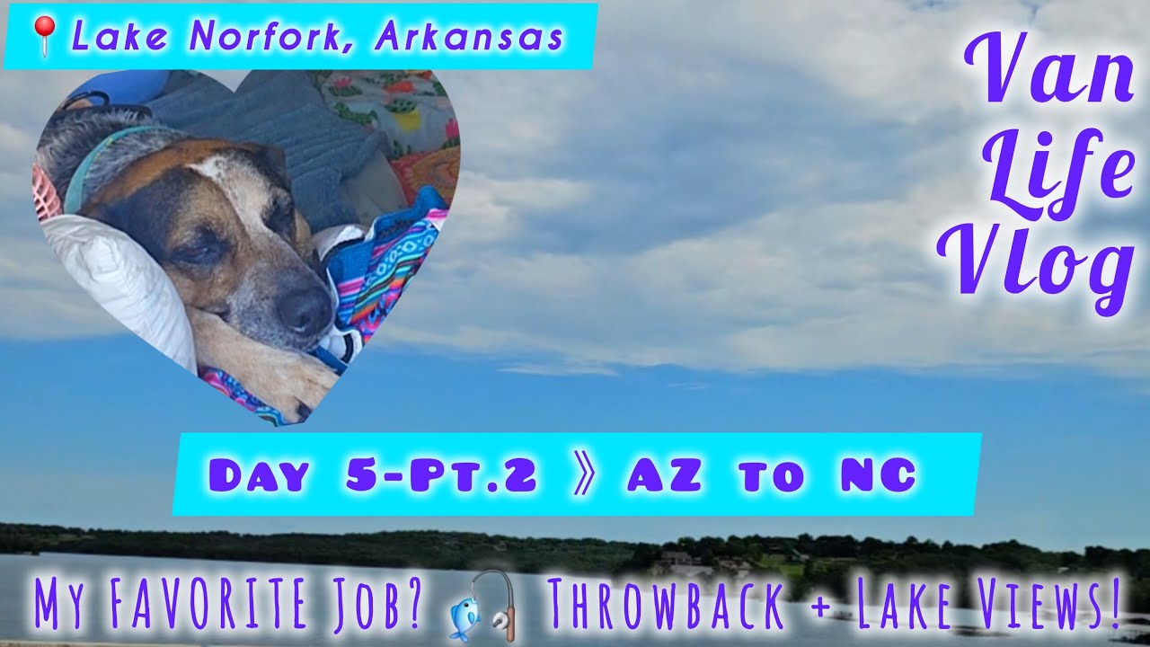 :🎣  Lake Norfork Detour & Vanlife Stories| Working With Pro Bass Fishermen?! | 