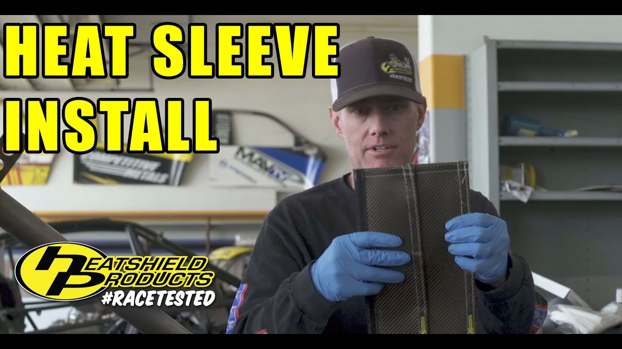Heat Shield Sleeve Install - Lava Tube - YouTube