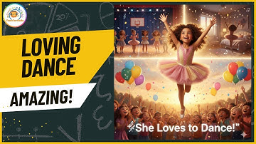 She Loves to Dance!💃Fun Music Video about Passion & Joy | Dance Tutorial | THÍCH NHẢY MÚA! 🎶.[44]