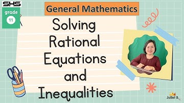 Solving Rational Equations and Inequalities Part 2