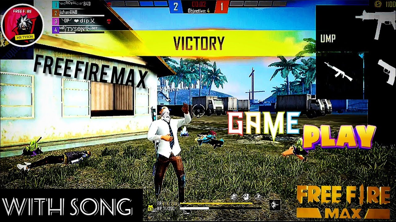 Bajda Woofer Gaddi vich Song Free Fire Gameplay Video 🥰//MR TYSON 007 //#freefiremax//#freefire .