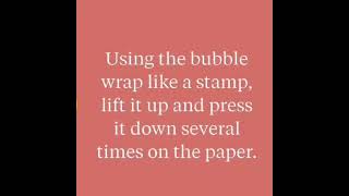 Bubble Wrap Autumn Tree Craft #stamp #paint #kids #like #shorts #subscribe #drawing #how #viral