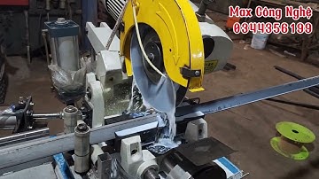 Máy cắt CNC MC400B không bavia cấp phôi tự động | Cắt V ngọt như bún.