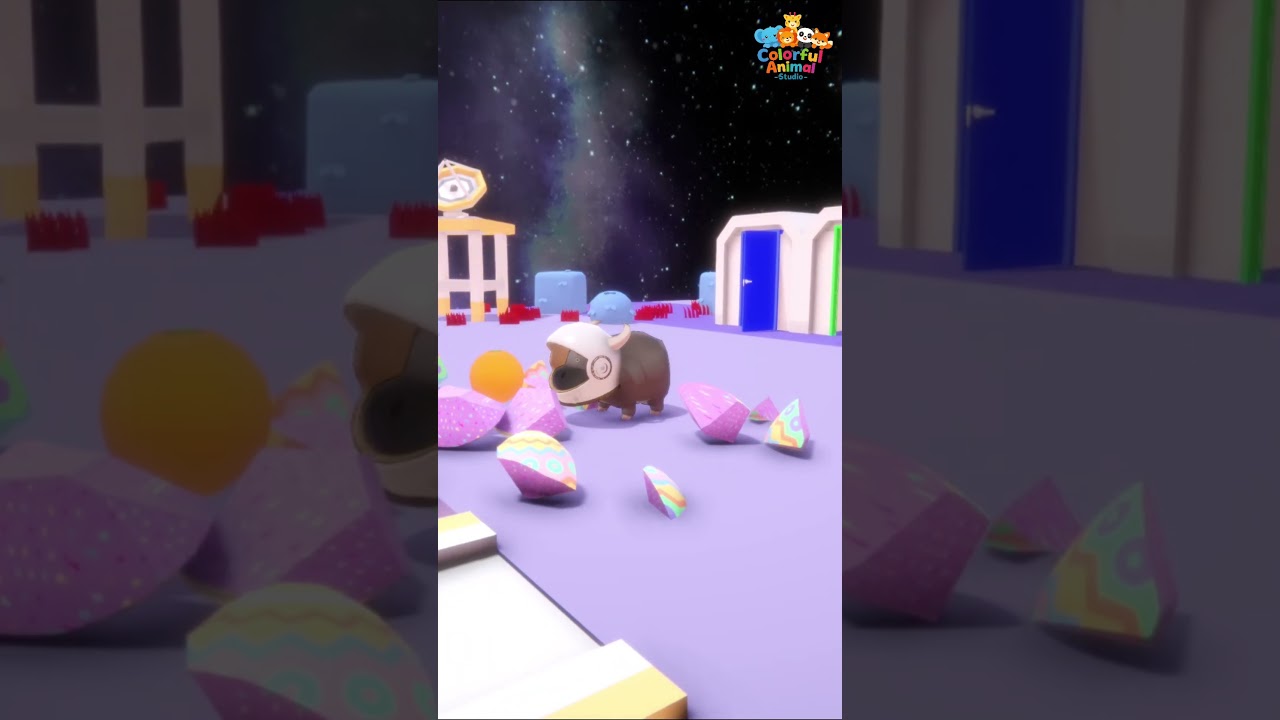 Buffalo In Space ??😮 | Goat | Duck 😮🚀 