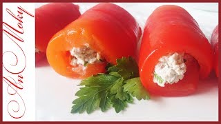 ✨Вкусные и аппетитные рулетики из болгарского перца .✨ ✨Вкусные и аппетитные рулетики из болгарского перца .✨