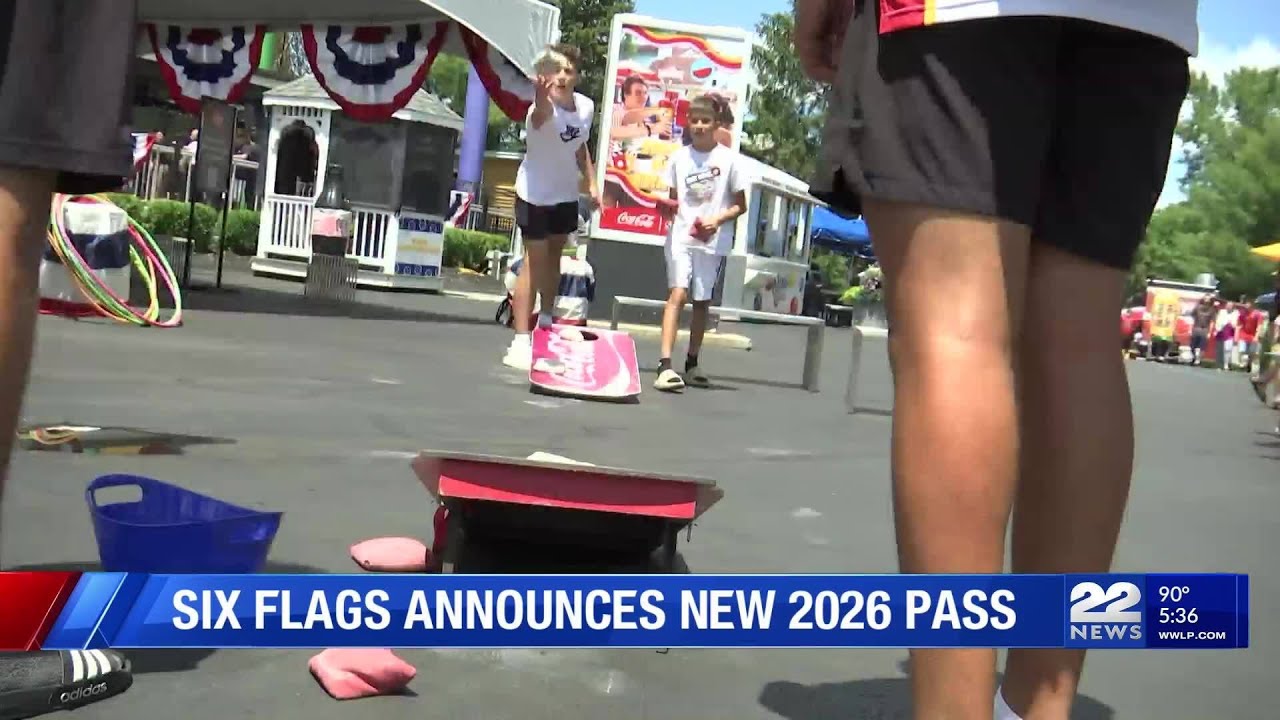 Six Flags New England 2026 season pass offers unlimited park access