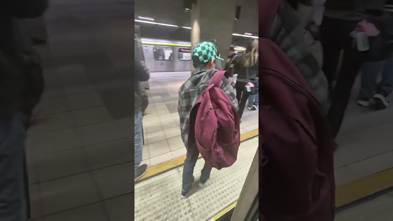 The subway Metro train