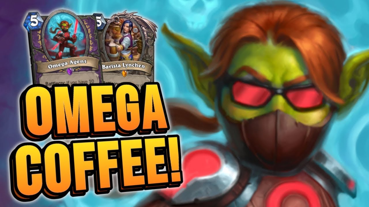 OMEGA COFFEE! Feat. Barista Lynchen & Omega Agent | Rise of Shadows | Hearthstone - YouTube