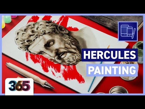 💪 Sketching Hercules | ProCreate Tutorial #130/365