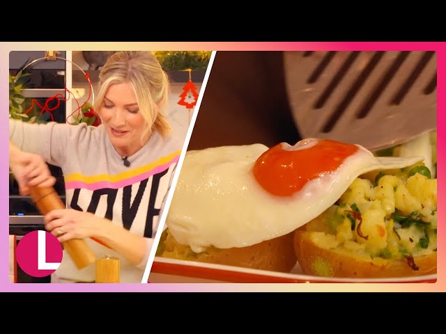 How To Make A Quick & Easy Boxing Day Festive Feast With Celebrity Chef Lisa Faulkner! | Lorraine