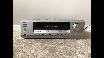 How to Factory Reset Onkyo TX-SR303 5.1 Home Theater Surround Receiver