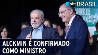 Alckmin é anunciado como ministro da Indústria e Comércio | SBT Brasil (22/12/22)