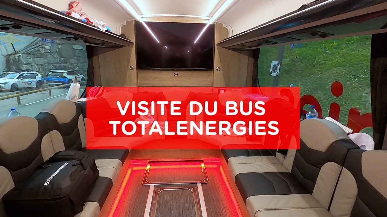 21.07.05 Visite du nouveau bus du Team TotalEnergies