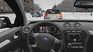 City Car Driving - Ford Mondeo 2.3 Snow Drifting