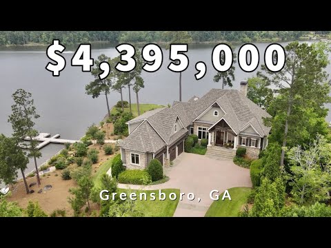 Video: El Reynolds Lake Oconee en Greensboro, Georgia