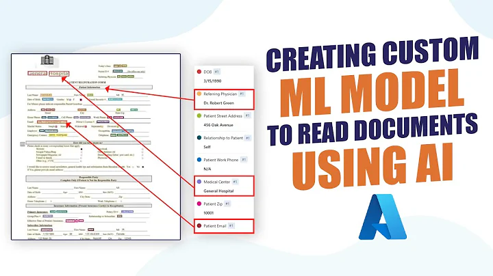 Azure AI Document Intelligence | Creating Custom ML Model to Read Documents Using AI