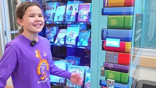 Book vending machines spread across School District 2, improving literacy and good behavior