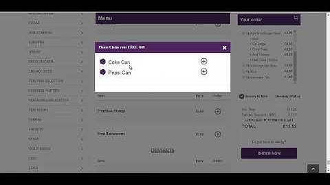 Online Food Ordering Website-FusionPOS
