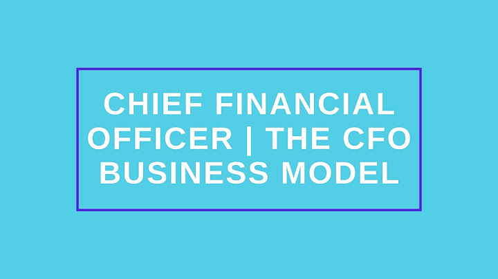 Bản đánh giá ứng viên chief finance officer