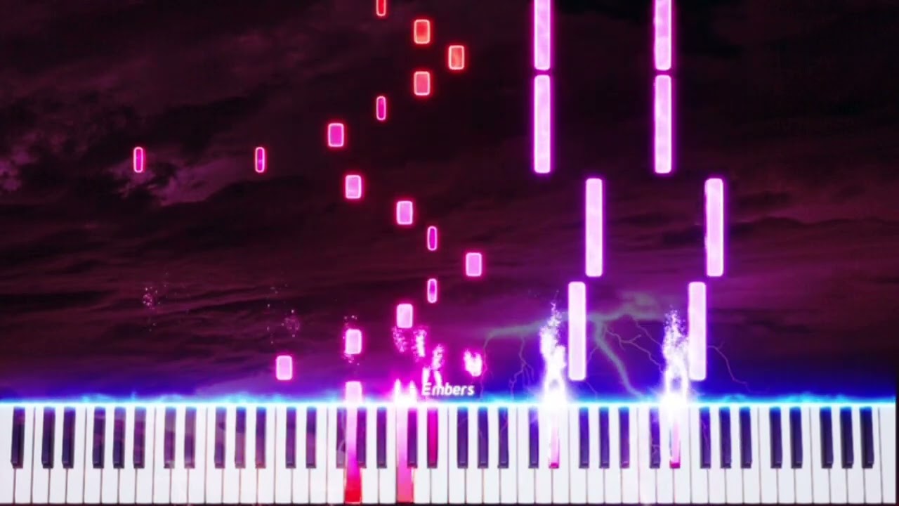 Tony Ann - Icarus piano tutorial 