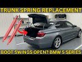 BMW F10 5 SERIES BOOT/TRUNK SPRING REPLACEMENT  - BOOT TENSION SPRING - BMW BOOT OPENING FAST