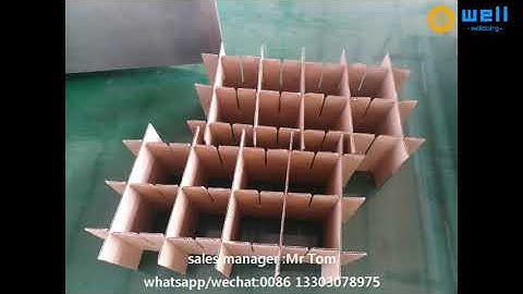 automatic partition assembler machine for beer box