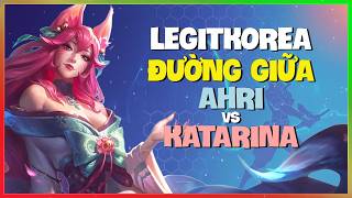 legitkorea Ahri: ONE SHOT Katarina DAMAGE THẦN THÁNH Cao Thủ