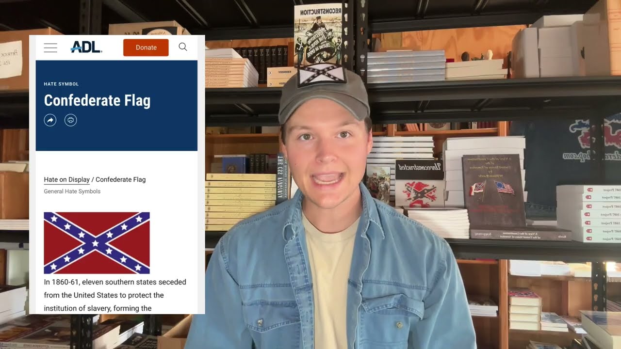 The ADL says the Confederate flag is a "hate symbol"