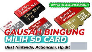 TIPS MEMILIH MICRO SD SANDISK | Apa saja Perbedaanya & Rekomendasi Buat Game & Video 4K screenshot 3