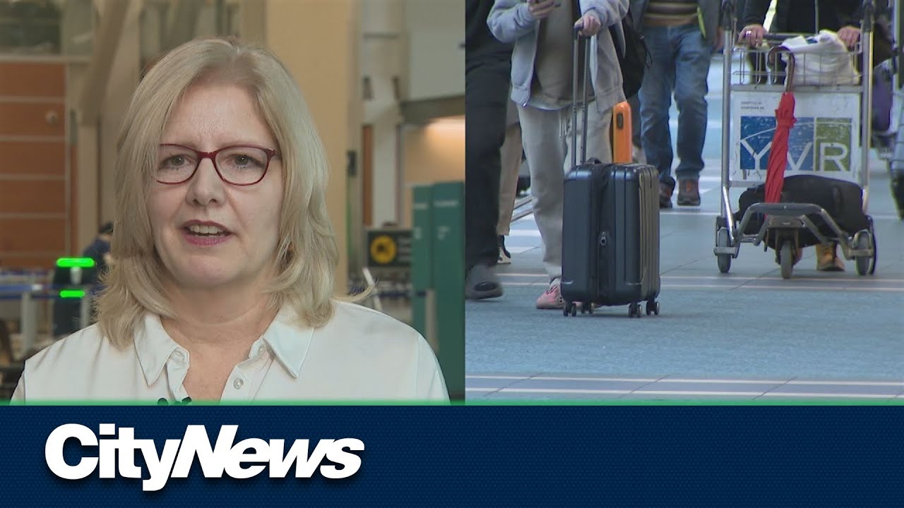YVR warns travellers ahead of busy holiday travel season - YouTube