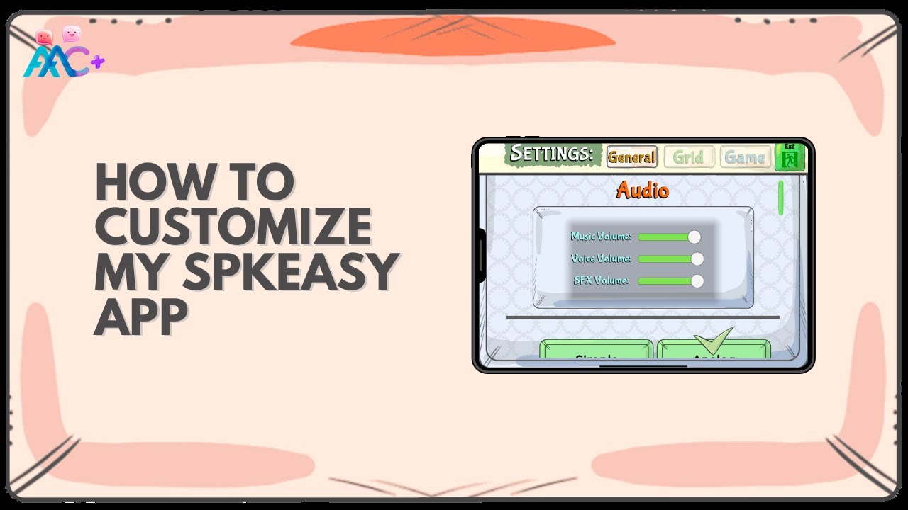 How to Customize Spkeasy – AAC App for Kids