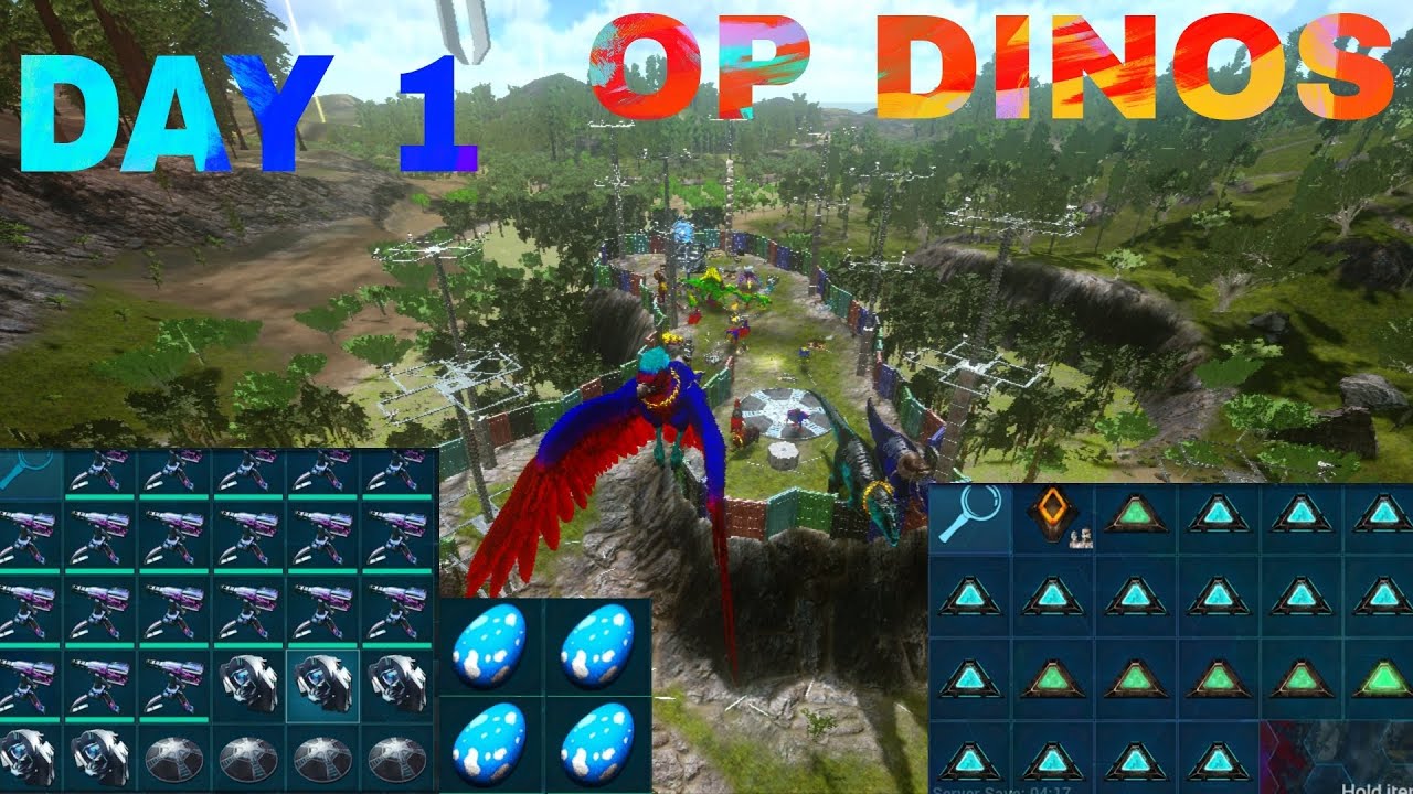 ARK MOBILE || PVP FRESH START || DAY 1 