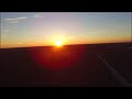 SUNSET ON THE COUNTRYSIDE