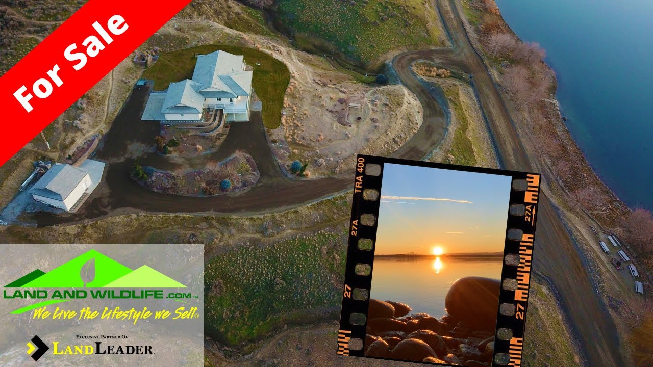 On The Columbia River Country Living 6.3 Acres Custom Home