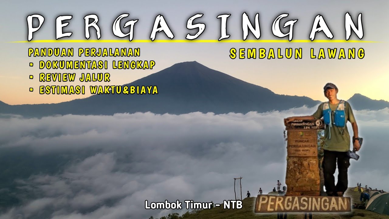 DISINI KALIAN BISA MAIN AYUNAN DI ATAS AWAN❗PENDAKIAN TEKTOK BUKIT PERGASINGAN LOMBOK TIMUR