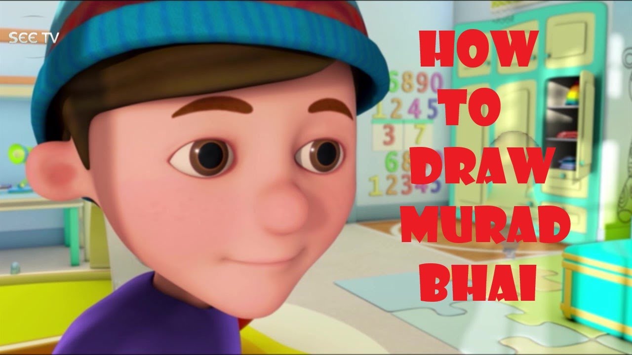 Drawing Murad Bhai - Jan Cartoon Drawing New Episode 2020 - YouTube
