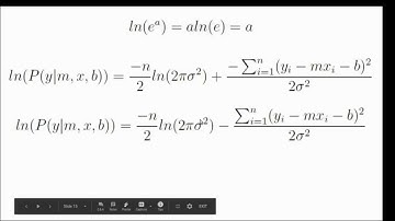 Linear Regression, A Maximum Likelihood Approach Part 3