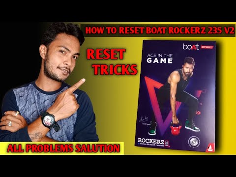 How to reset Rockerz 235 v2 wireless Neckband In few second ⚡All problems are solved Trick 2021